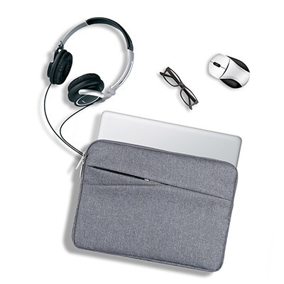 14" Polyester Water Repellent Laptop Pouch 06